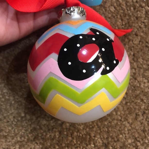 Adorable ‘A’ Ornament NWT - Picture 4 of 4